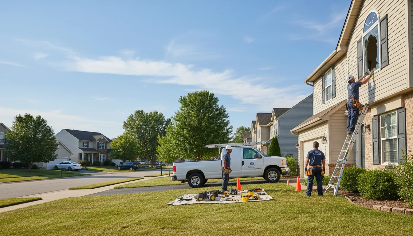 Expert window installer providing residential service in White House, TN
